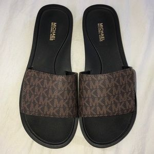 Michael Kors MK logo sandals